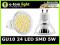 Żarówka GU10 24led smd 5W halogen energooszczędna