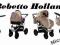 Bebetto HollanD wózek głeboko-spacerowy i leżaczek