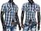 JAPAN NEW MAX TR018 NIEBIESKI MODNA KOSZULA___3XL