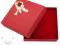 Opakowanie na komplet kart. OP-K006/K czerwone