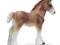 SCHLEICH ŹREBAK RASY CLYDESDALE new 2010