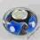 --SPECIAL-- BLUE Szklany koralik modulowy F169