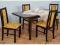 ada-meble LIDKA stół kuchenny70x120/150 4 krzesła