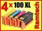 4x TUSZ LEXMARK 100 100XL 105XL 108XL S301 S605