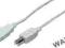 Kabel USB 2.0 A/B 5m LogiLink CU0009 Wawa