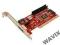 Kontroler 3xSATA 1xIDE na karcie PCI PC0005A Wawa