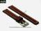 pasek do zegarka 18 mm DILOY P353.18.9 brązowy