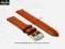 pasek do zegarka  18 mm  DILOY 325.18.3 brązowy wz