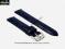 pasek do zegarka  18 mm  DILOY 325.18.5 granatowy
