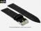 pasek do zegarka 26 mm DILOY 379EAEL.26.1 CZARNY