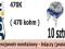 Potencjometr motażowy 470K _ 470 kohm _ 10szt