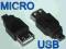 ADAPTER PRZEJŚCIÓWKA USB -> MICRO USB