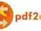 PDF2CAD - konwersja PDF do DXF ( ZWCAD / AUTOCAD )