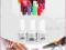 3x Lakier żelowy 15ml SOAK OFF FIRMY EVERSHINE ZEL
