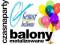 balony METALIZOWANE 10" GEMAR włoskie balon