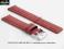 pasek do zegarka 18 mm DILOY 367.18.4 CZERWONY