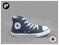 Trampki Converse All Star 3J233 (33) granatowe