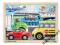 MELISSA&DOUG DREWNIANE PUZZLE ŚRODKI TRANSPORT