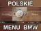 POLSKIE MENU BMW X6 X5 E60 NAWIGACJA KRAKOW MAPA