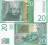 Jugosławia - 20 dinarów 2000 P154 stan bankowy