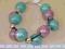 BRANSOLETA Z CERAMIKI , BIŻUTERIA ARTYSTYCZNA