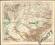 ROSJA, AZJA CENTRALNA, TURKIESTAN mapa z 1907 roku