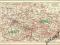 KRÓLESTWO SAKSONI 2 orginalna mapa z 1907 roku