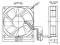 WENTYLATOR 120x120x25 12V ŚLIZ.1800obr/7107/