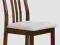 Krzesło drewniane tapicerowane czereśnia ant. K38