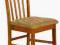 Krzesło drewniane tapicerowane JASON BIS salon