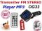 HIT!! Transmiter FM Stereo OG33 LCD MP3 USB SD Aux