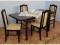 ada-meble ANETA stół kuchenny 70x120/150 4 krzesła