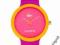 LACOSTE Pink Orange Zegarek Damski - Oryginalny