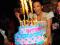 FONTANNA TORTOWA 12CM świeczka na tort urodzinowy