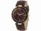 AK ANNE KLEIN DAMSKI BROWN ZEGAREK 10/9852BMBN