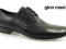 Buty modne GINO ROSSI wizytowe czarne skora  43