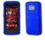 Etui RUBBER CASE Nokia 5530 XM blue +2folie dotyk