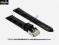 pasek do zegarka 18 mm DILOY SL3.18.1 CZARNY