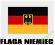 Flaga masztowa Niemiec z godłem 90cm/150cm mil-tec
