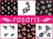 rosaris - NAKLEJKI 3D na paznokcie EXTRA NOWOŚĆ