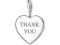 Zawieszka Charms - Serce Thank You 01/218