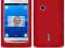 NOWOSC Sony Ericsson XPERIA X8 CZERWONY Pokrowiec