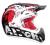 KASK AIROH DOME SQUAD RED DOS55 ENDURO CROSS - L