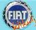 FIAT emblemat naklejka znaczek części logo NOWE
