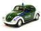 VOLKSWAGEN GARBUS POLIZEI SKALA 1:43 MODEL WELLY