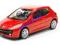 PEUGEOT 207 SKALA 1:43 MODEL WELLY - ŁÓDŹ !!!
