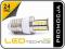 ŻARÓWKI DIODOWE E27 24 SMD 5050 LED, 230V, LED