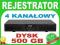 Rejestrator DVR BCS/DVS BCS-3104 z dyskiem 500 GB