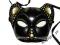 MASKA KOT na oczy STRÓJ karnawał PRZEBRANIE kota