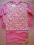 Piżama różowa 158cm bawełna długi rękaw okazja!!!